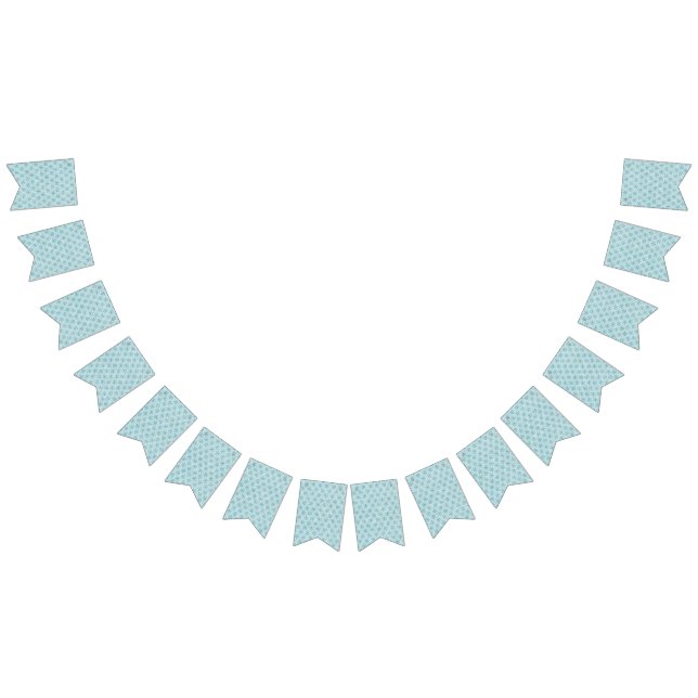 Snowflake mönster vimplar (Alla)