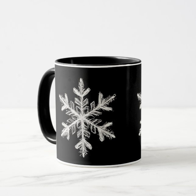 Snowflake mug mugg (Framsida vänster)