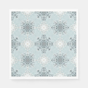 snowflake napkin pappersservett