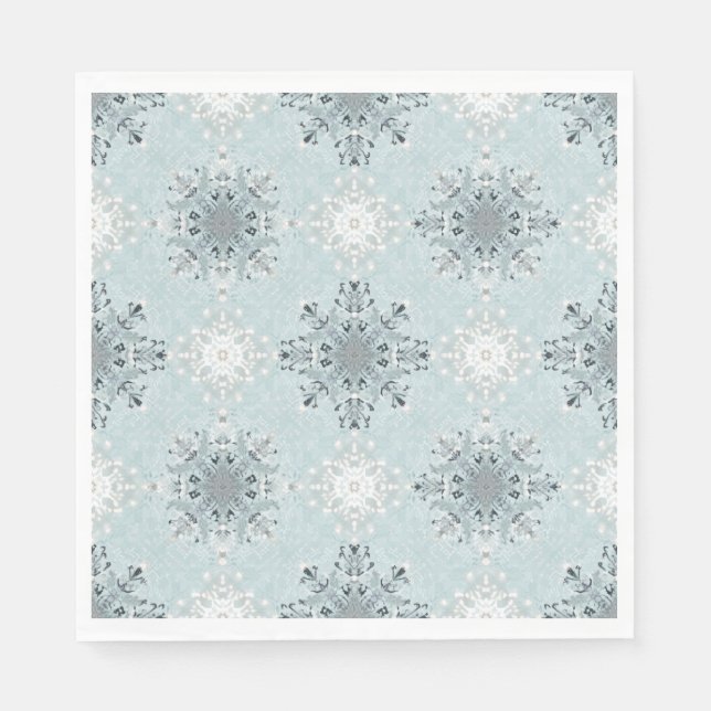 snowflake napkin pappersservett (Framsidan)