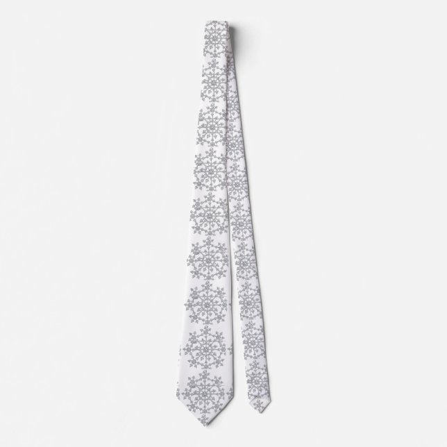 Snowflake Neck Tie Slips (Framsida)