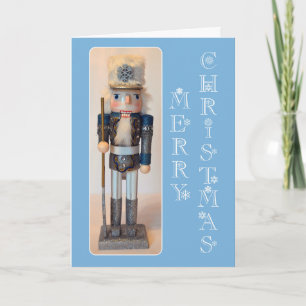 Snowflake Nutcracker God jul Helgkort