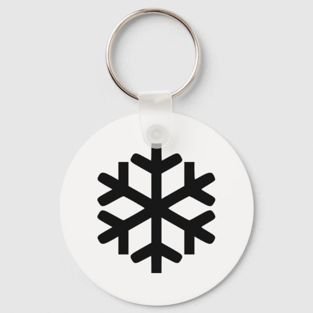 Snowflake Nyckelring (Framsida)