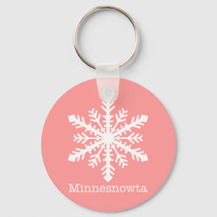 Snowflake Nyckelring