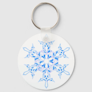 Snowflake Nyckelring