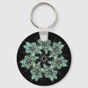 snowflake nyckelring
