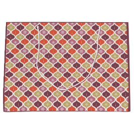 Snowflake Ornament Gift Bag - mitten av århundrade