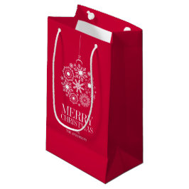 Snowflake Ornament God jul Gift Bag