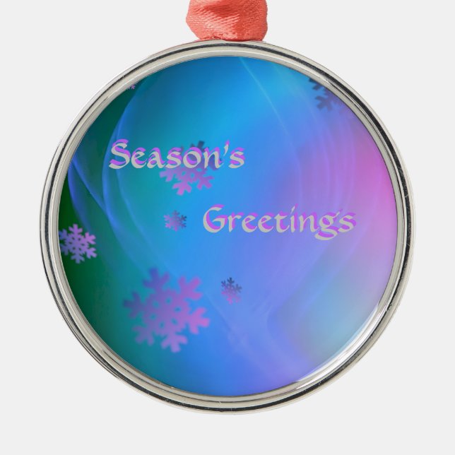 Snowflake Ornamment Julgransprydnad Metall (Framsidan)