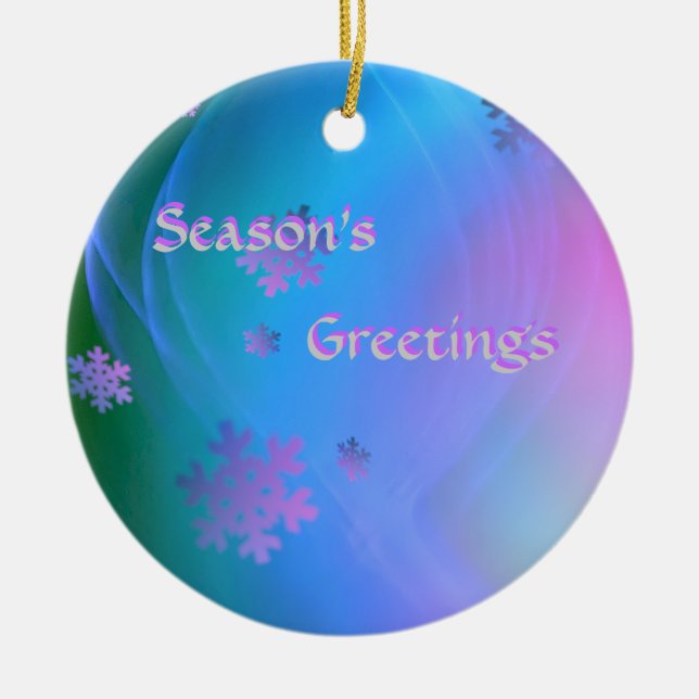 Snowflake Ornamment Julgransprydnad Metall (Framsidan)