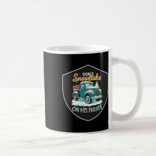 Snowflake på hans Parad Pro Trump Snö remova Kaffemugg