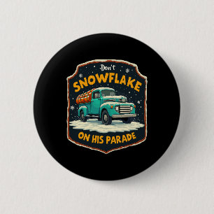 Snowflake på hans Parad Pro Trump Snö remova Knapp
