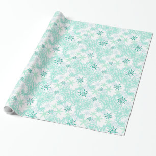 Snowflake Paisley Presentpapper
