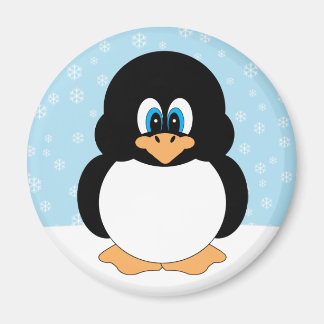 Snowflake Penguin Magnet