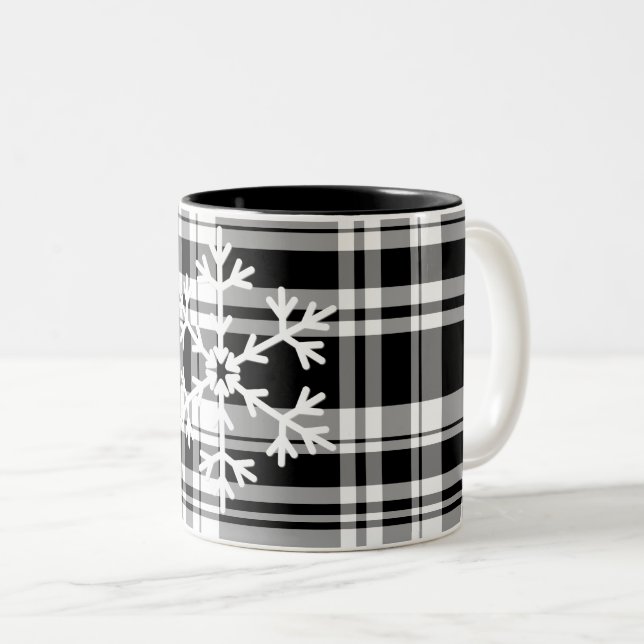 Snowflake Play Coffee Mugg (Framsida höger)