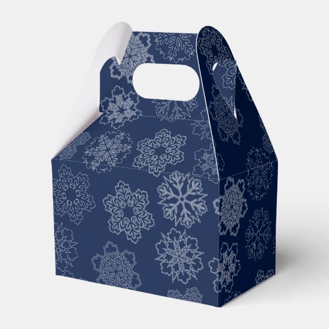 Snowflake Presentaskar (Framsidan Sidan)