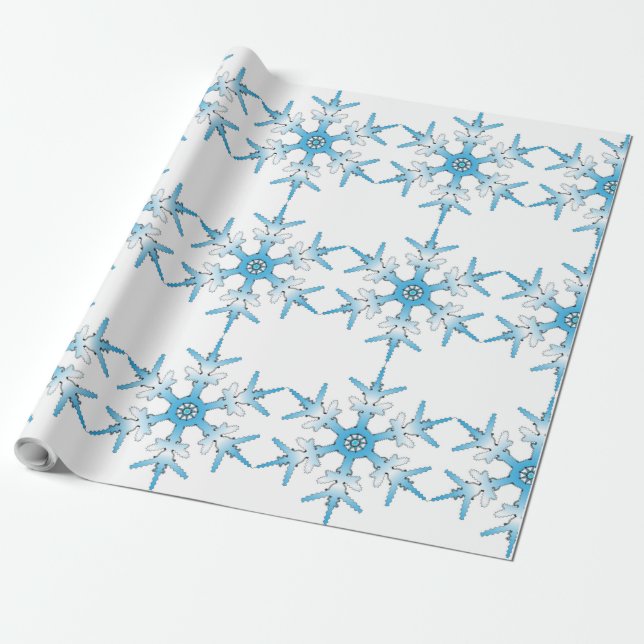 SNOWFLAKE PRESENTPAPPER (Utrullad)