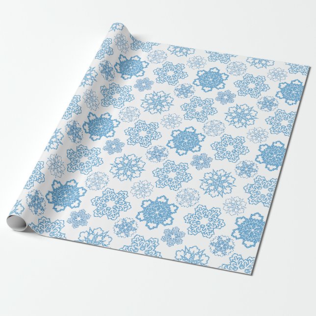 Snowflake Presentpapper (Utrullad)
