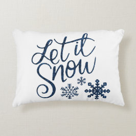 Snowflake Prydnadskudde