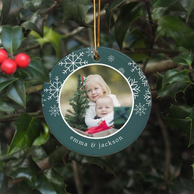 Snowflake Ram | Foto Julgransprydnad Keramik (Skapare uppladdad)