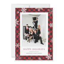 Snowflake Red Buffalo Play Photo Business