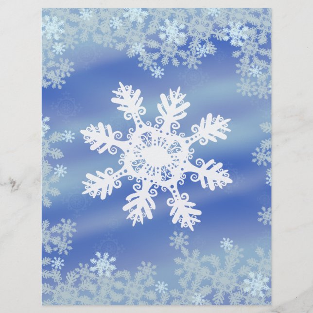 Snowflake Reklamblad (Framsidan)