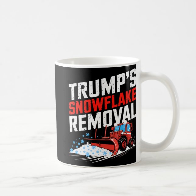 Snowflake Removal Fold Konservativ Statem Kaffemugg (Höger)