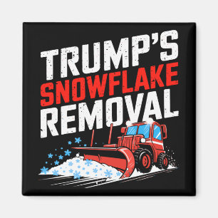 Snowflake Removal Fold Konservativ Statem Magnet