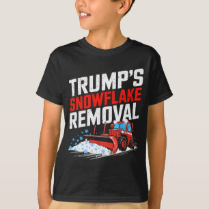 Snowflake Removal Fold Konservativ Statem T Shirt