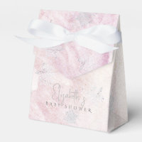Snowflake Rosa Baby Shower för vinter-Silver, frys