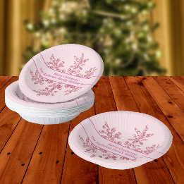 Snowflake Rosa Glam Cute Party