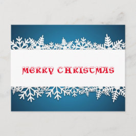 Snowflake Sergranat Helg Vykort