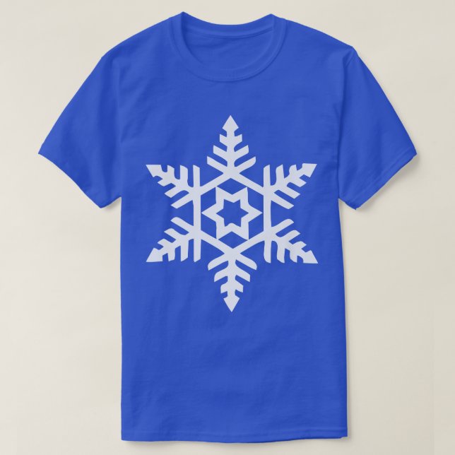 Snowflake Snow Winter  T Shirt (Design framsida)