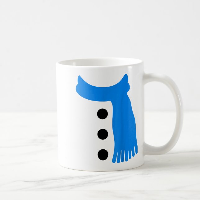 Snowflake Snowman Costumes Christmas Family Matchi Kaffemugg (Höger)