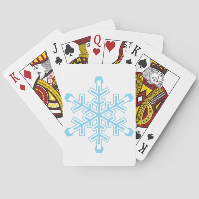 Snowflake Spelkort (Baksidan)