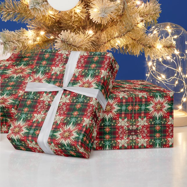 Snowflake Splendor Presentpapper (Helgdagar)