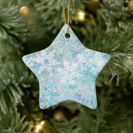 Snowflake Star Ornament