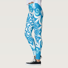 Snowflake Swirls Leggings