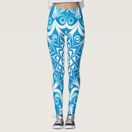 Snowflake Swirls Leggings