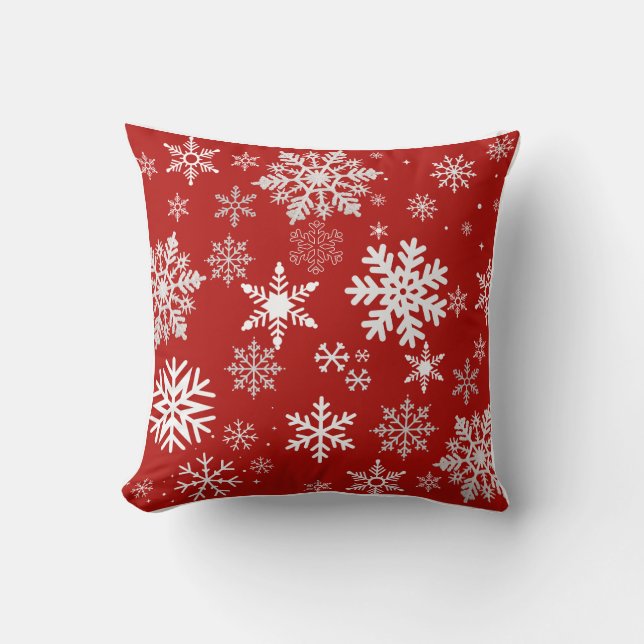 Snowflake Symphony Pillow Kudde (Framsida)