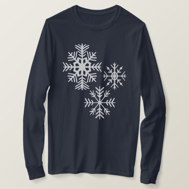 Snowflake T-Shirt (Design framsida)