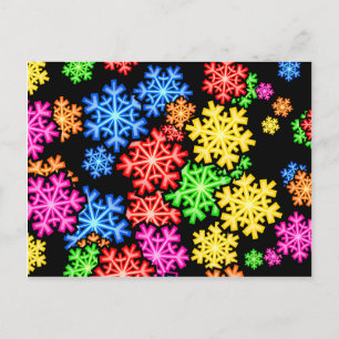 Snowflake Tapet Vykort