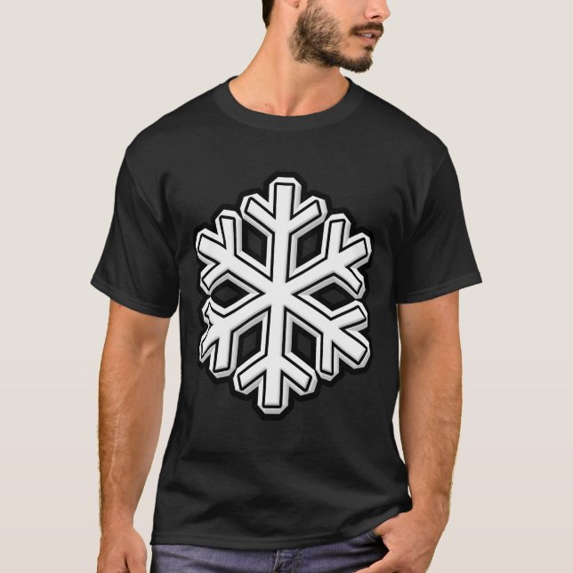 Snowflake Tee Shirt (Framsida)