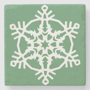Snowflake Underlägg Sten