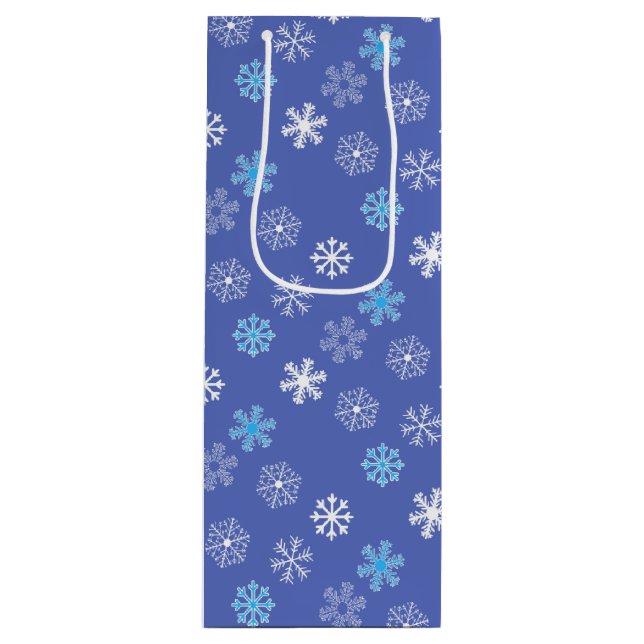 Snowflake Vin Gift Bag (Framsidan)