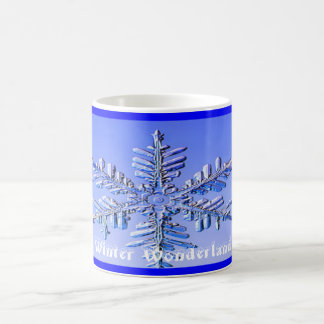 Snowflake vinterunderland kaffemugg