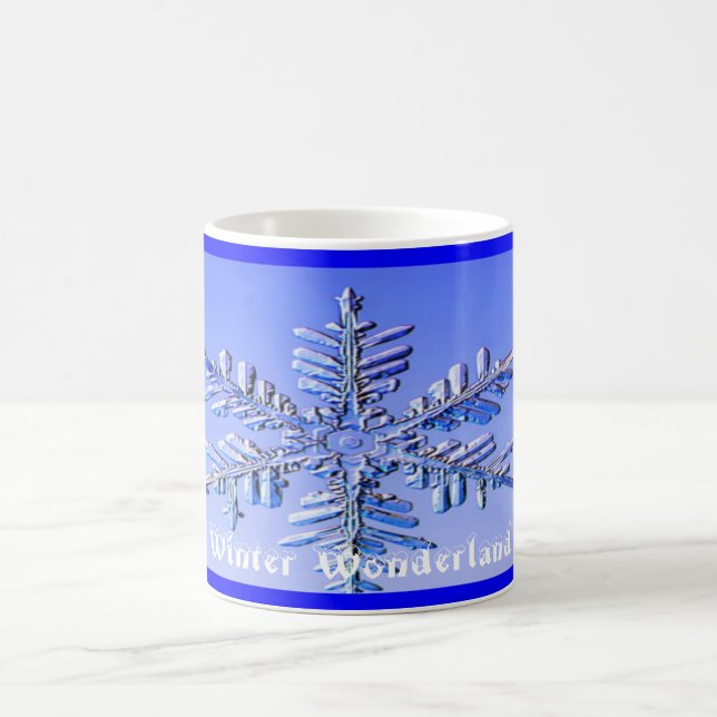 Snowflake vinterunderland kaffemugg (Center)