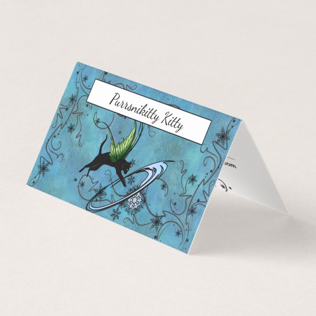 Snowflake Visitkort (Framsida)