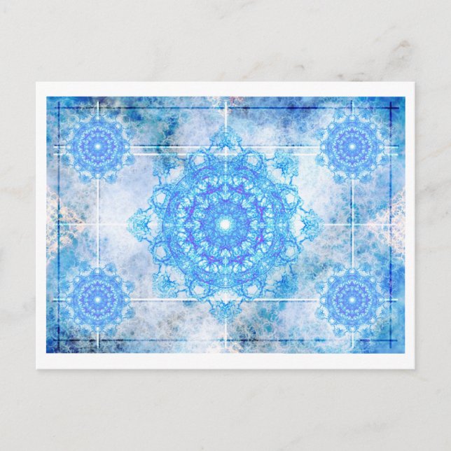 Snowflake Vykort (Framsida)