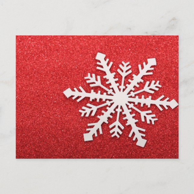 Snowflake Vykort (Framsida)